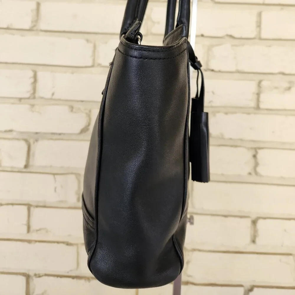 Euc Coach Legacy Tanner Black Leather Y2K Shoulder Bag Purse